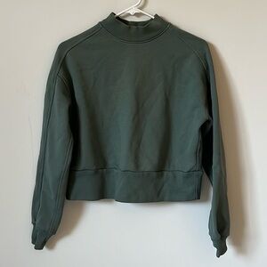 Everlane Track Sweatshirt XXS in Seafoam Green